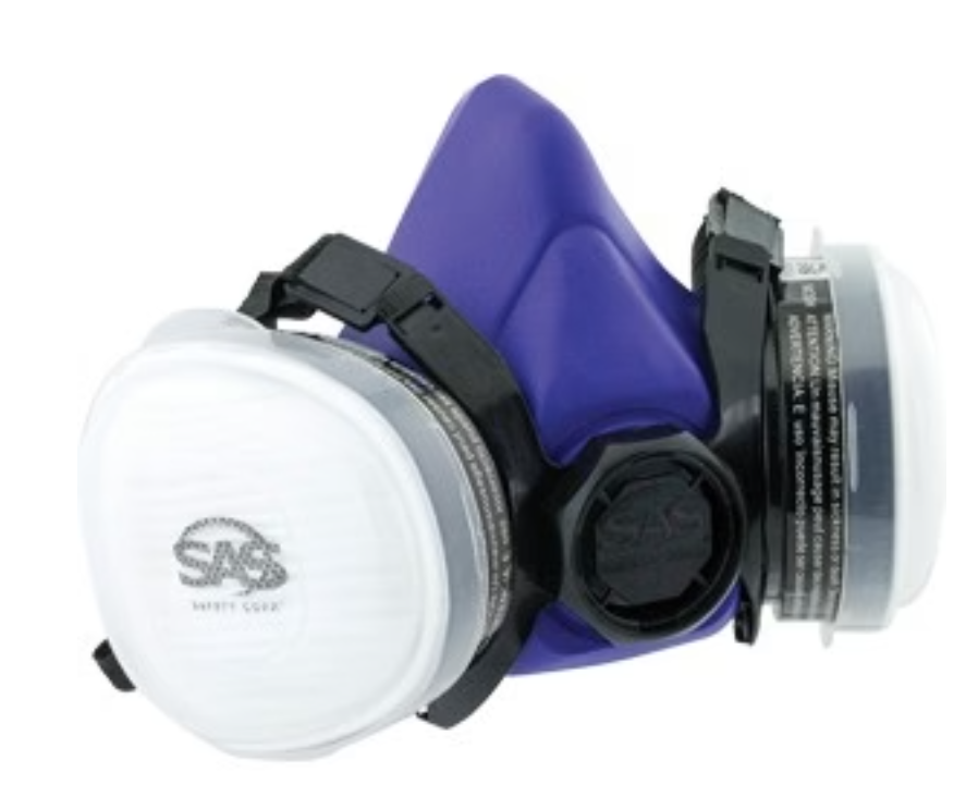 SAS Bandit OV/N95 Disposable Dual Cartridge Respirator Mask