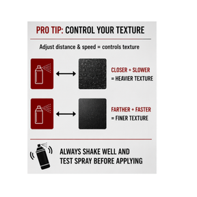 Ultra Fine Black Texture Coat U270 – Paintable Chip Guard Spray for Automotive Bumpers, Rocker Panels & Trim – Fast-Drying, Durable Protective Finish 16 oz