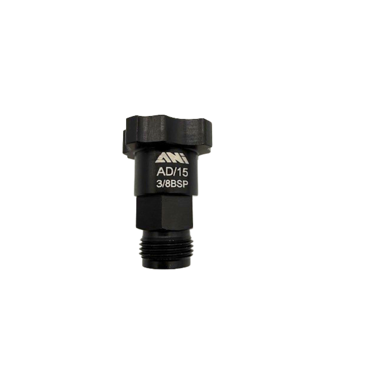 ANI  AD/15 Adapter for Disposable-Cup Systems – 3/8" BSP Male Threaded, For older PPS (Paint Preparation System) cups, you will need the legacy or original series 3M™ PPS™ lids, liners, and collars.