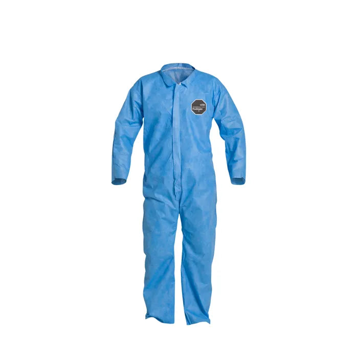 DuPont ProShield 10 PB120SBU Coverall with Elastic Waist and Serged Seams, 25/case Small