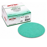 Blysk 6" Green Aluminum Oxide Sanding Discs – P80 to P800 Grit – Latex Paper, Semi-Open Coat – Hook & Loop/PSA – Clean Sanding for Metal, Wood, Paint, Plastic, 50-Pack