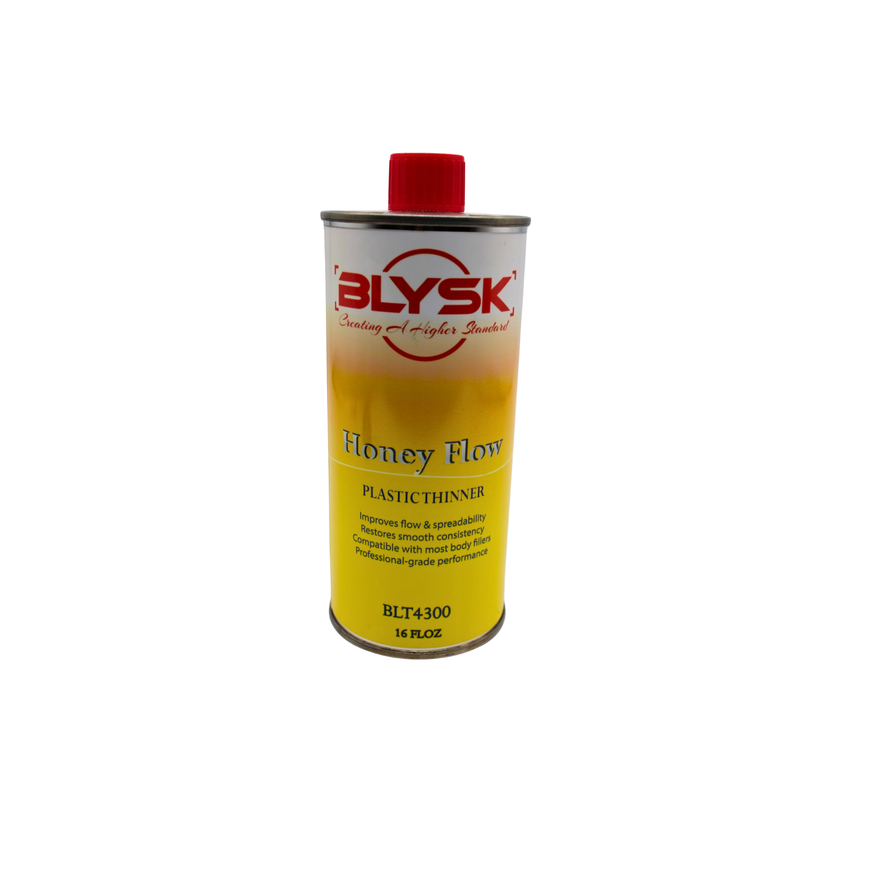 Blysk Honey Flow Professional Plastic Thinner, 16 FL OZ, BLT4300, Improves Flow and Spreadability