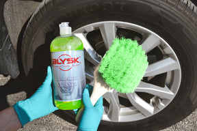 BLYSK Tire Side Cleaner (BW16) is a highly concentrated tire cleaner. - Maazzo