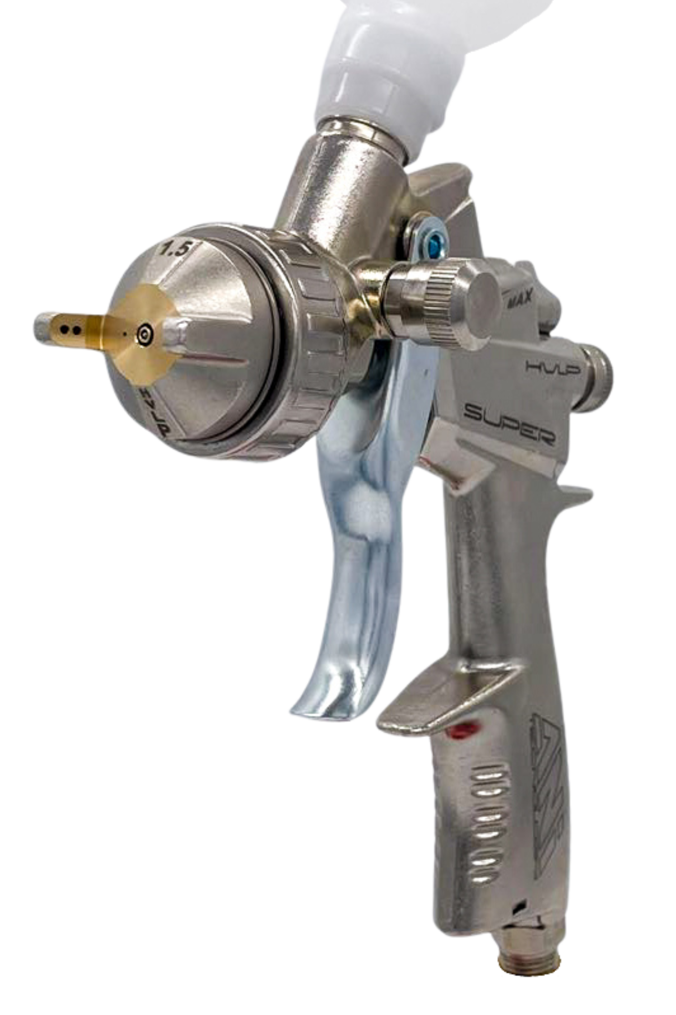 Ani F1/N-Super/S HVLP Spray Gun - Stainless Steel, Nozzle Light Weight 1.5mm