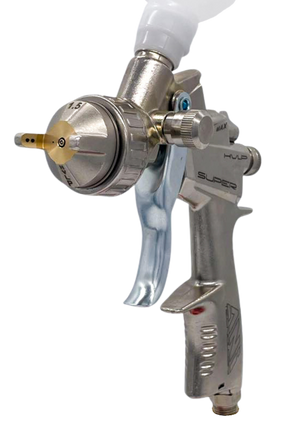 ANI F1/N-Super/S HVLP Spray Gun - Stainless Steel, Nozzle Light Weight - Maazzo