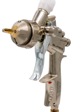 ANI F1/N-Super/S HVLP Spray Gun - Stainless Steel, Nozzle Light Weight - Maazzo
