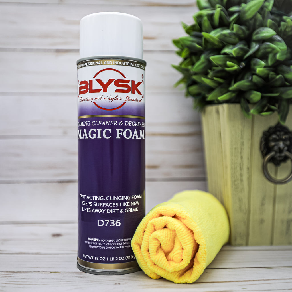 BLYSK Magic Foam Cleaner and Degreaser - 18oz Fast Acting
