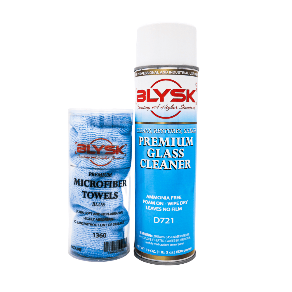 BLYSK Premium Glass Cleaner 19 oz Ammonia Free, Streak-Free Shine - Maazzo