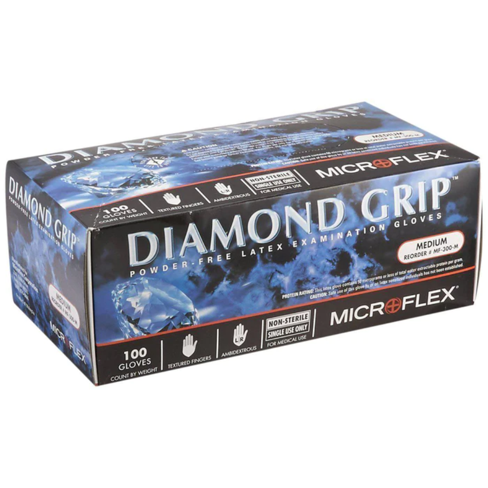 Diamond Grip Powder-Free Examination Glove - Maazzo
