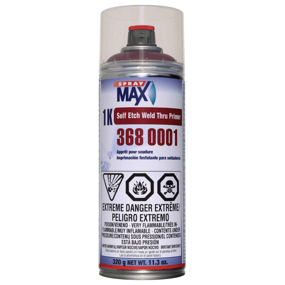 Spray MAX 3680001 1k Self Etch Weld-Thru Primer (Red Brown) - Maazzo