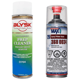 Blysk Bundle- Spray Max Epoxy Primer Black for Cleaned and Sanded Surfaces-Blysk Prep Cleaner, Wax and Grease Remover - Maazzo
