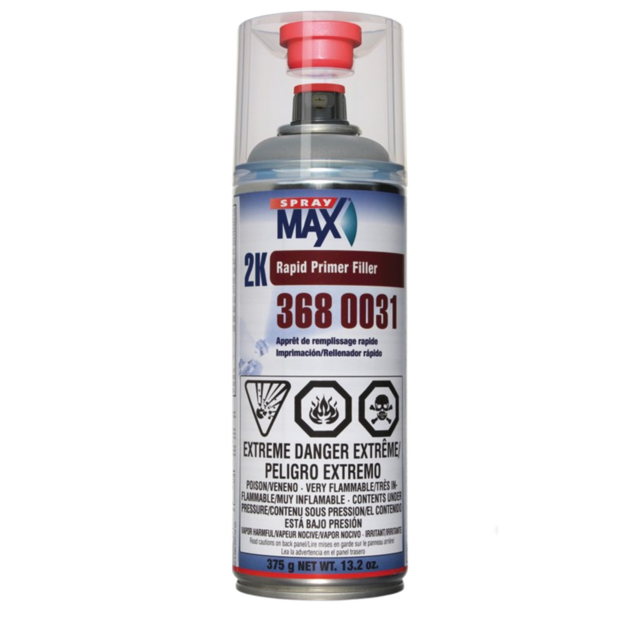 Spray MAX 2k Rapid Primer FillerGRAY Non ISO - 3680031 - Maazzo