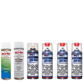 Blysk-Bundle (3)Spray Max 2K Clear Glamour -Spray Max 1K Spot Blender is a special product for homogenous paint transitions-Blysk Prep Cleaner for water-based and solvent paint-Blysk Heavy Textured Coating - Maazzo