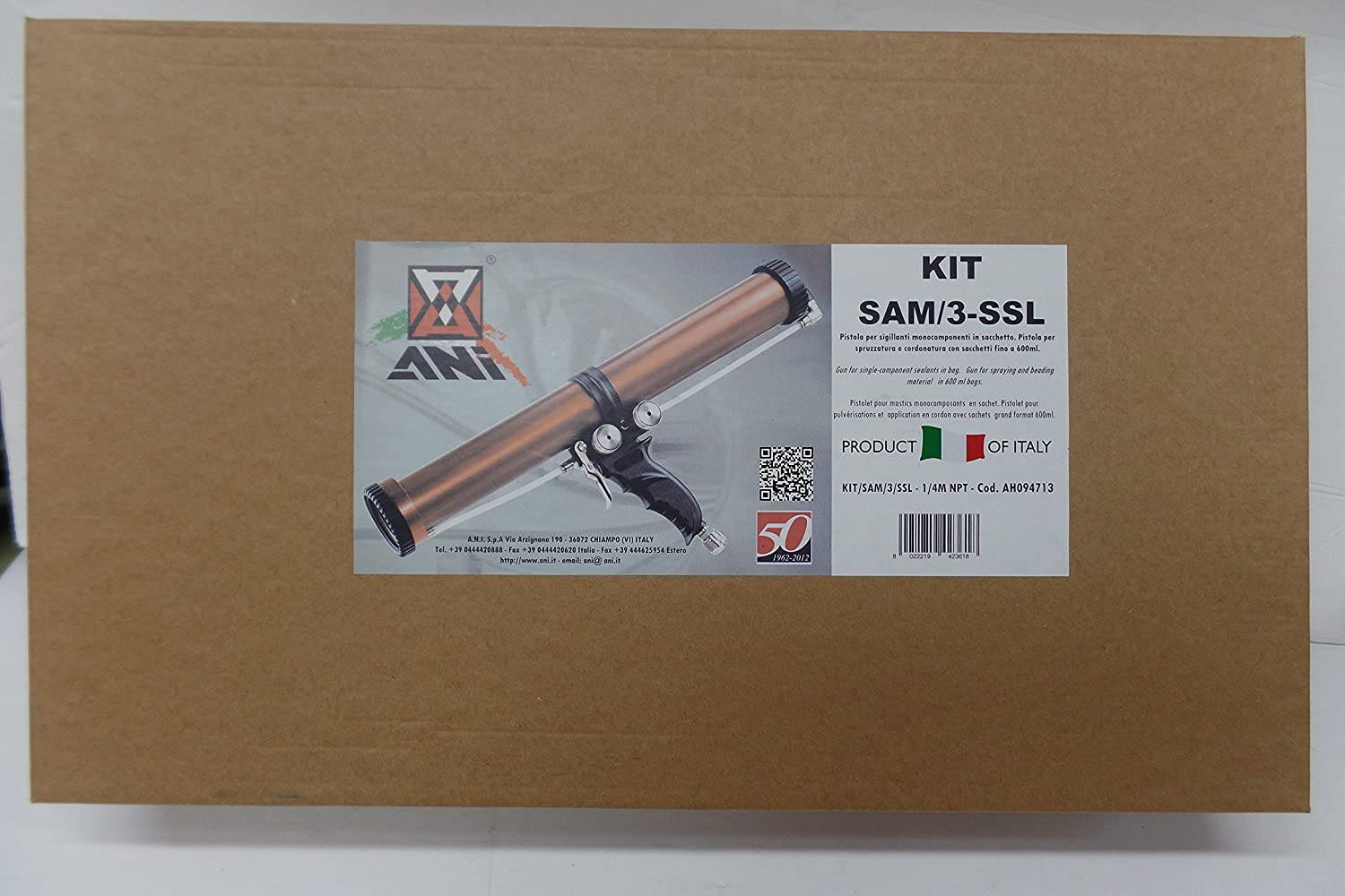 SAM/3-SSL Caulking Seam Sealant Single Component Gun - Maazzo