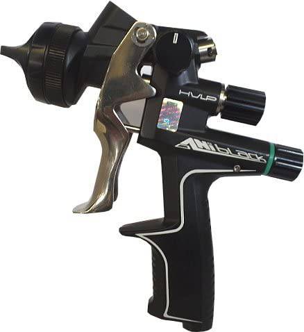 ANI Black/S 20 oz. Gravity Feed HVLP Automotive Air Spray Gun - Maazzo