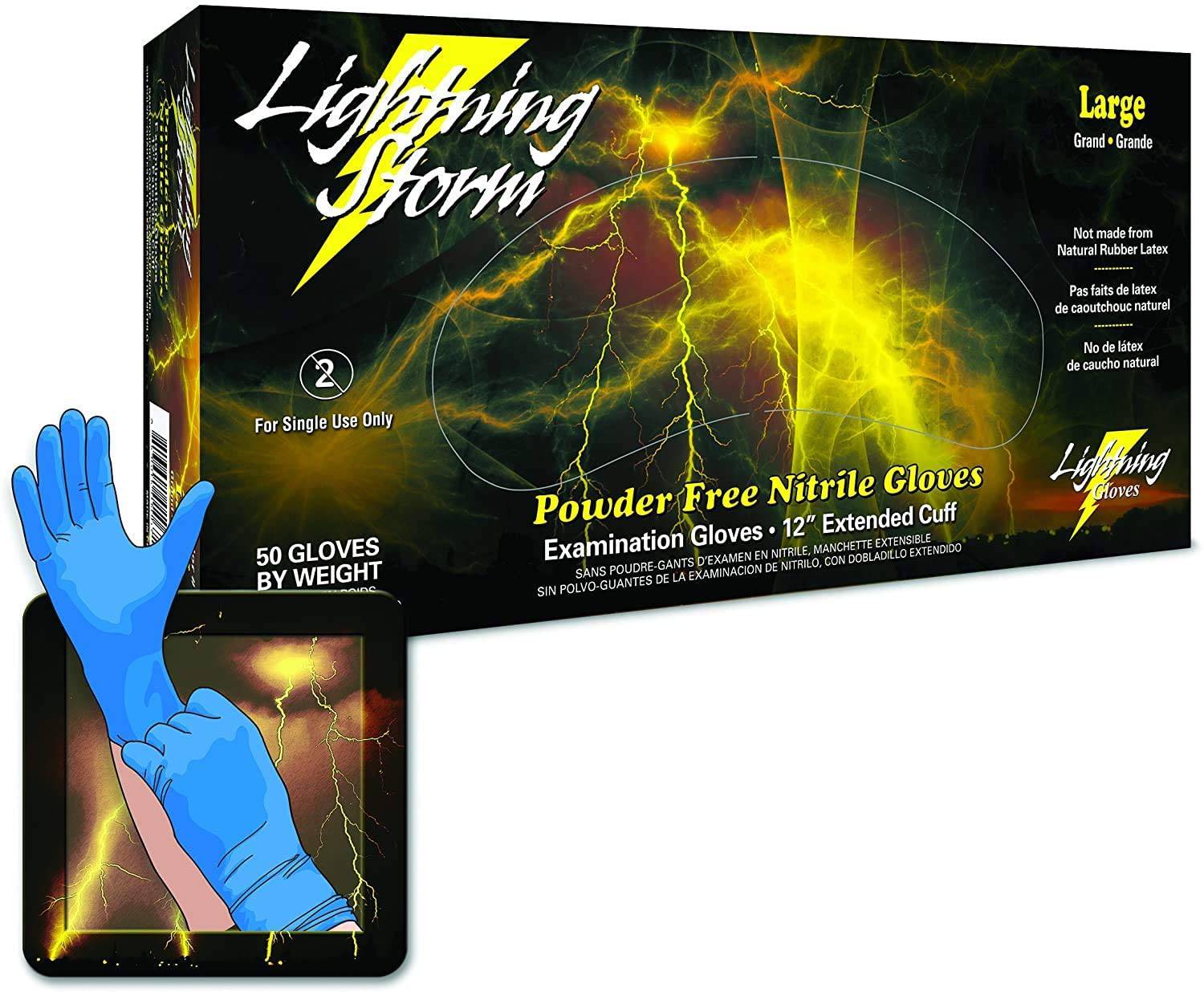 Lightning Storm Gloves - Maazzo