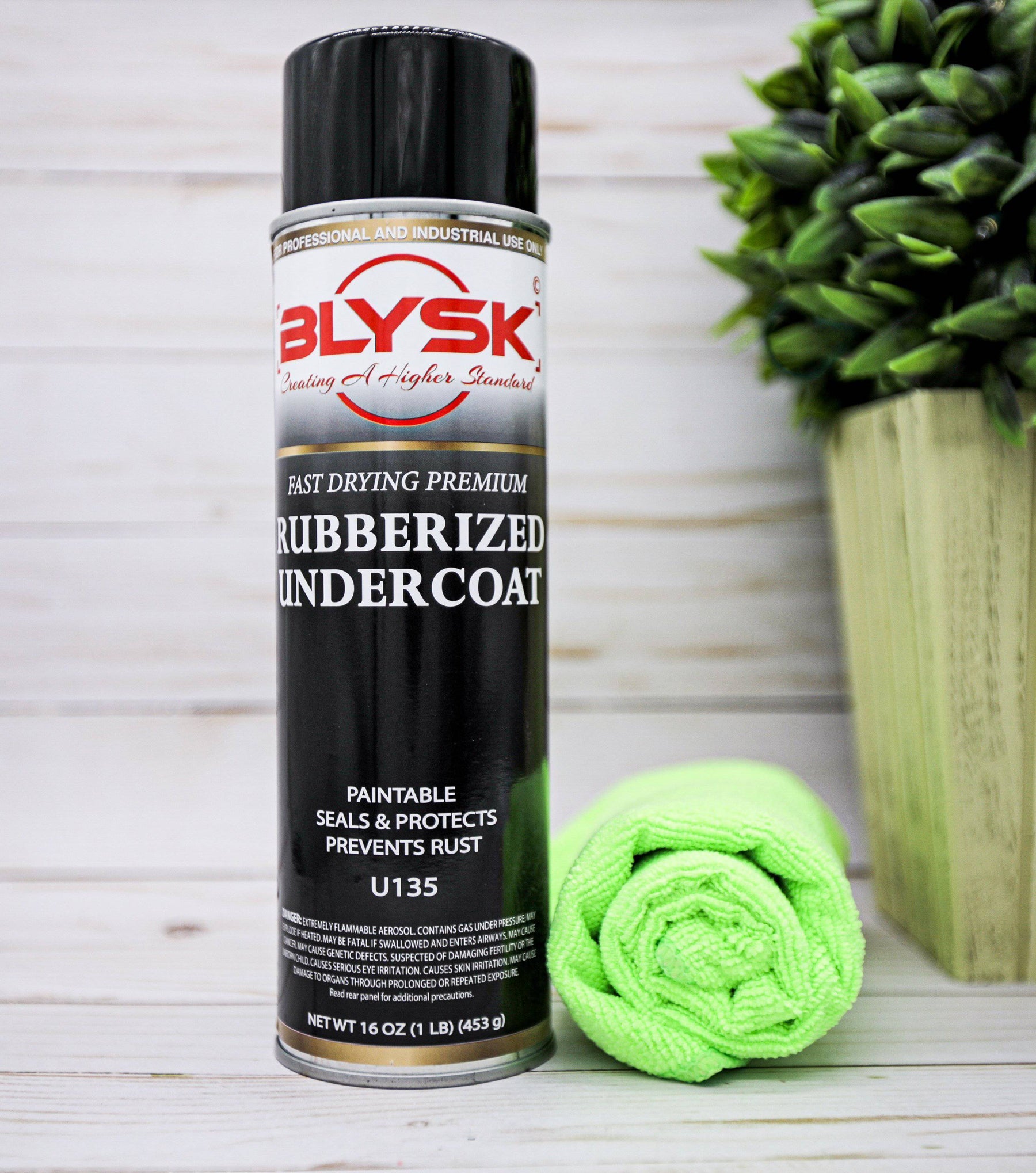 BLYSK Rubberized Undercoat Fast Drying Premium (U135) 16 oz - Maazzo
