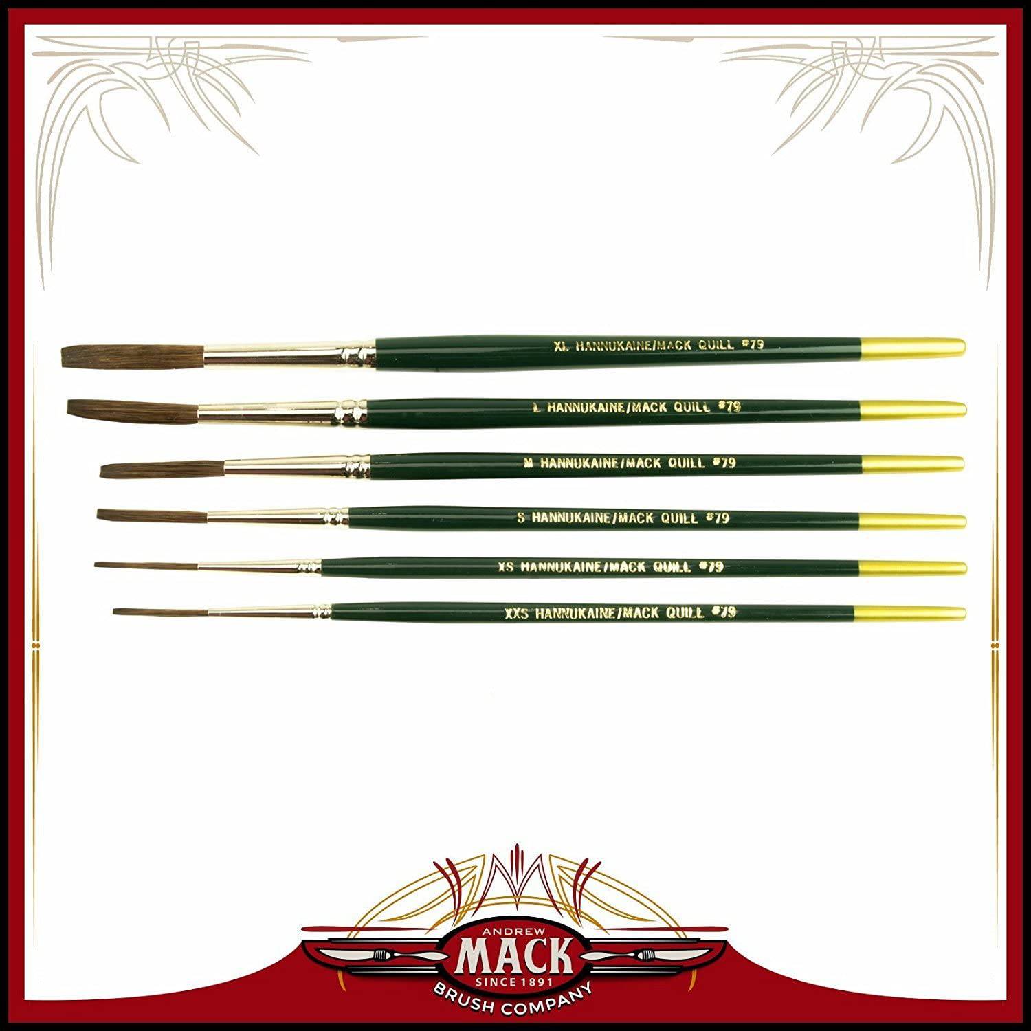 MK1930-Watercolor Brush Set-ANDREW MACK & SON BRUSH CO