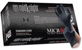 MidKnight Black Powder-Free Nitrile Exam Gloves - Maazzo